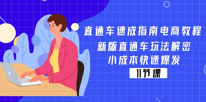 (11537期)直通车 速成指南电商教程:新版直通车玩法解密,小成本快速爆发(11节)-网创之道