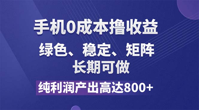 （11976期）纯利润高达800+，手机0成本撸羊毛，项目纯绿色，可稳定长期操作！-网创之道