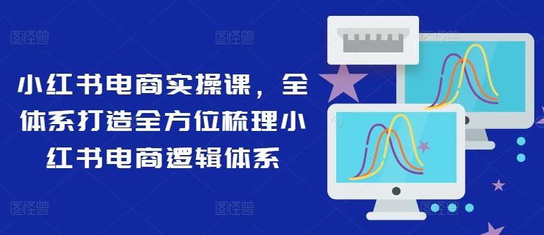 小红书电商实操课，全体系打造全方位梳理小红书电商逻辑体系-网创之道