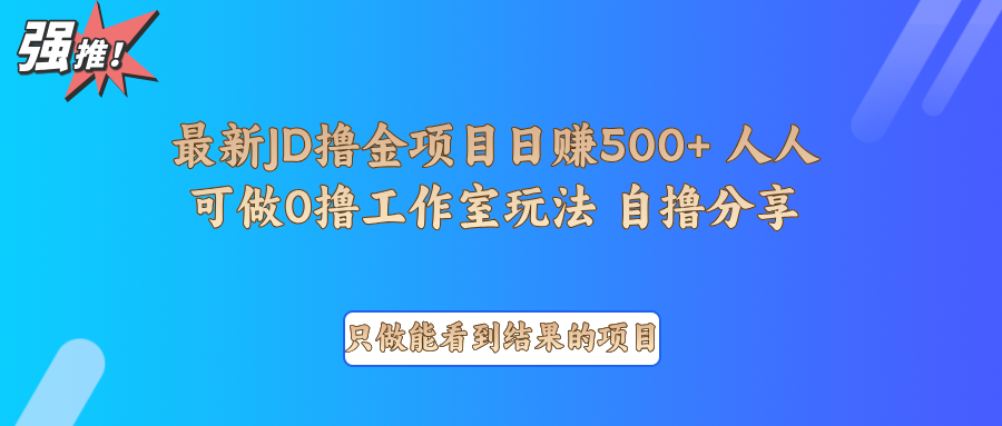 最新项目0撸项目京东掘金单日500＋项目拆解-网创之道