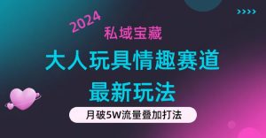 (11541期)私域宝藏:大人玩具情趣赛道合规新玩法,零投入,私域超高流量成单率高-网创之道