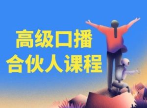 高级口播合伙人课程,百万粉丝博主教您提高口播能力-网创之道