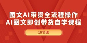 （11758期）图文AI带货全流程操作，AI图文即创带货自学课程-网创之道