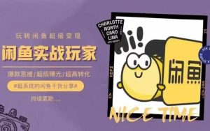 从0到1系统玩转闲鱼变现，教你核心选品思维，提升产品曝光及转化率-网创之道