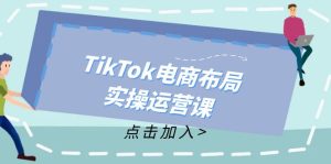 （12156期）TikTok电商布局实操运营课：从新手到精通，成为TikTok带货运营高手-网创之道