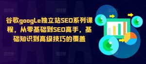 谷歌google独立站SEO系列课程,从零基础到SEO高手,基础知识到高级技巧的覆盖-网创之道