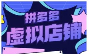 拼多多虚拟类目玩法实操,做虚拟店铺,重在实操-网创之道