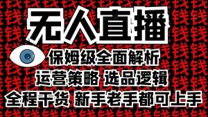 2025无人直播这么做就对了,保姆级全面解析,全程干货,新手老手都可上手-网创之道